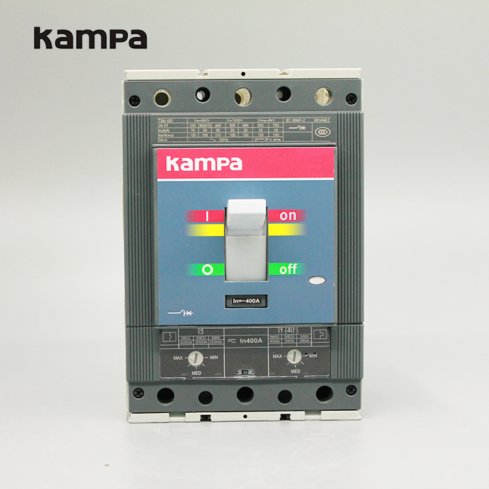 Mould Case Circuit Breaker Kampa T5N400 400a three phase mccb CB Ce Certificated