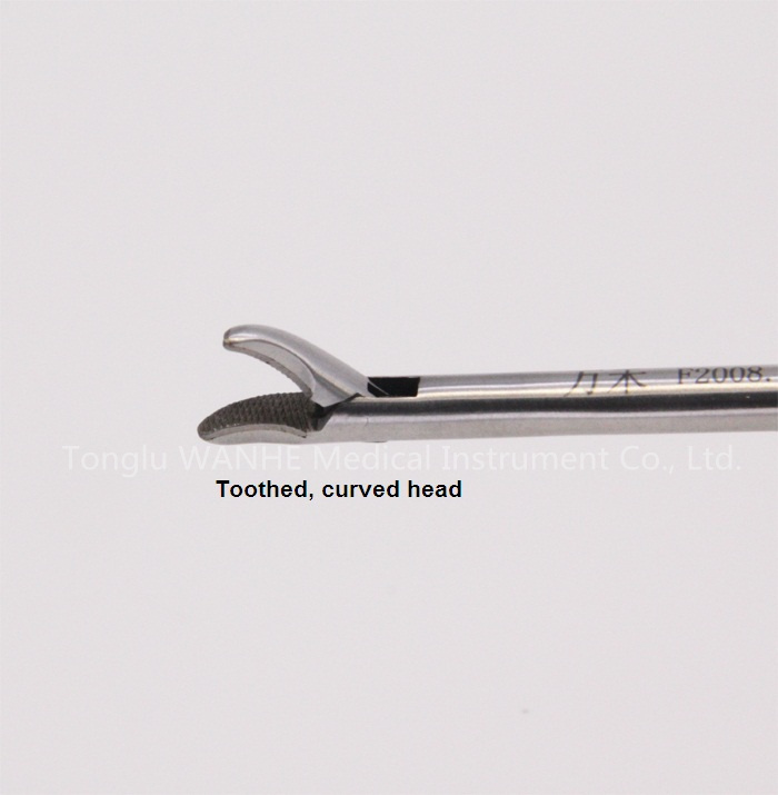 Laparoscopic Needle Holder with Rachet Gun Type Handle