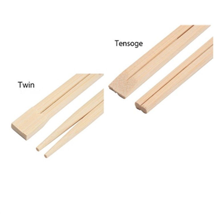Custom Logo Printed Disposable Bamboo Chopsticks for Restaurant Opp Package