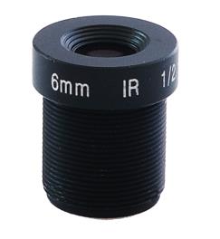 3.0 Megapixel Camera Lens 6mm 74 Degree 1/2.5'' inch, M12 mount