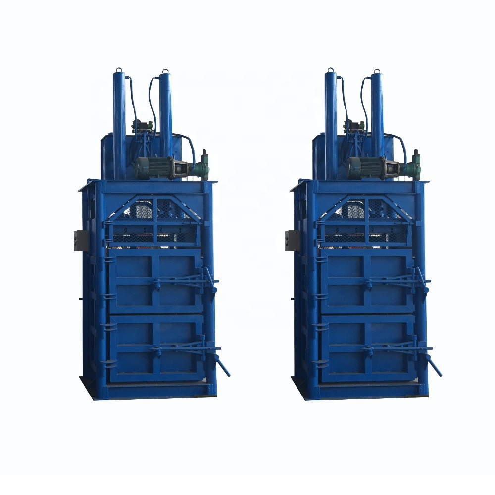 OEM PET Bottle Baling Press Machine Horizontal Vertical Hydraulic Baler