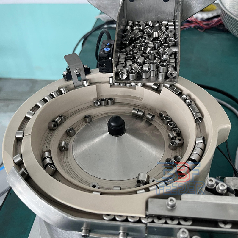 Automated Vibratory Bowl Feeder Steel Ring Washer Nail Vibrating Bowl Feeder
