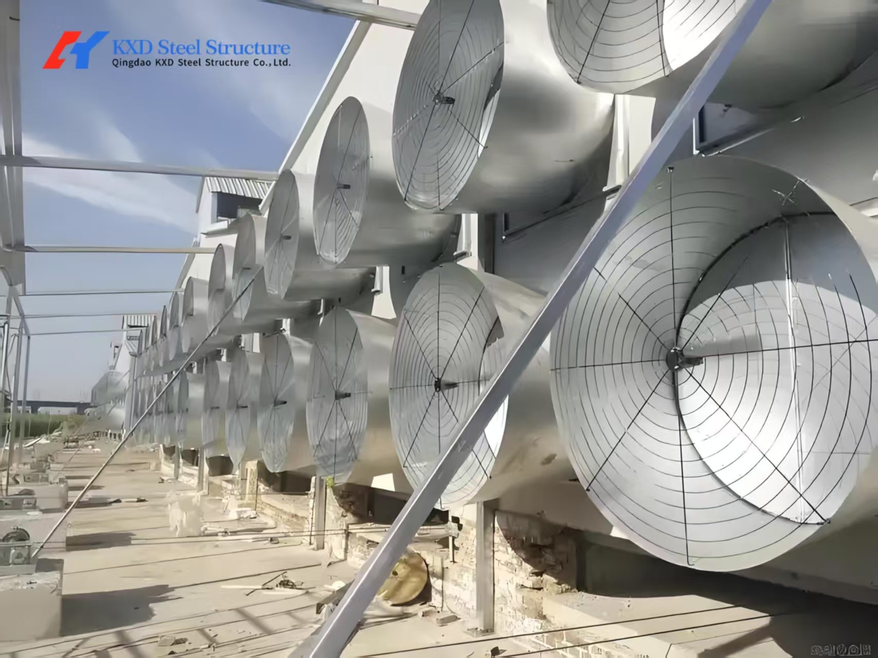 Modern Poultry Farm Chicken Farm Steel Structure Building Light Steel Structure Poultry House