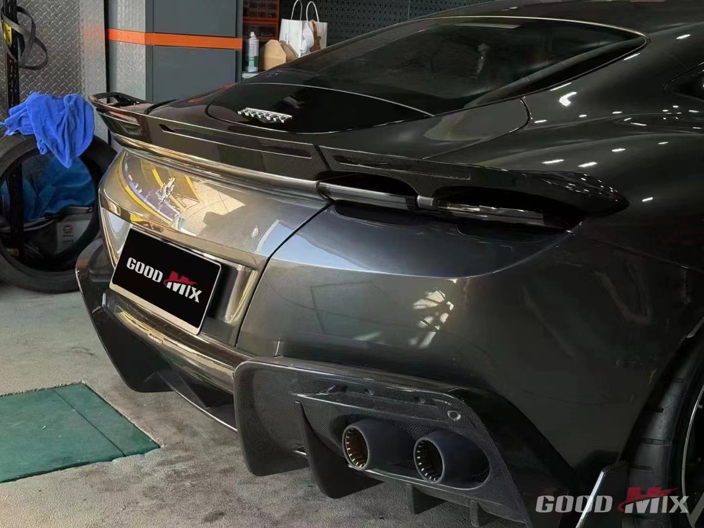 Ferrari Roma Body Kit Spoiler Msy Style 2020 Carbon Fiber Spoiler Wing