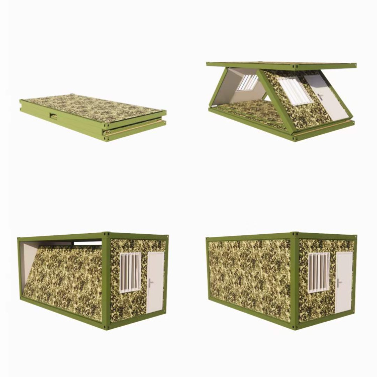 Rapid Construction Container Barracks Flexibility Durability Mobility