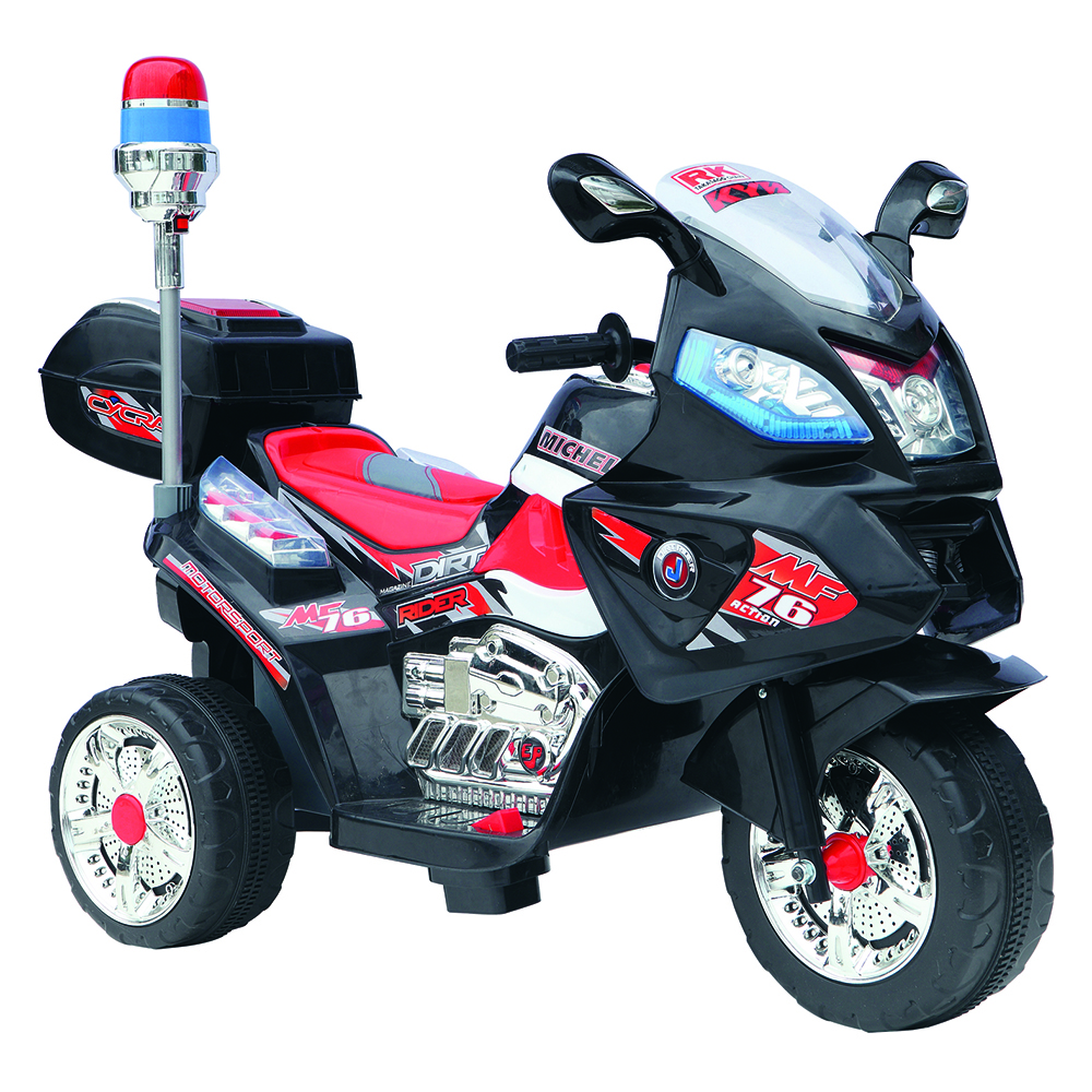 2022 Three-wheel Child Electric Motorcycle Ride On Car With Lights for Kids 40HQ 325PCS