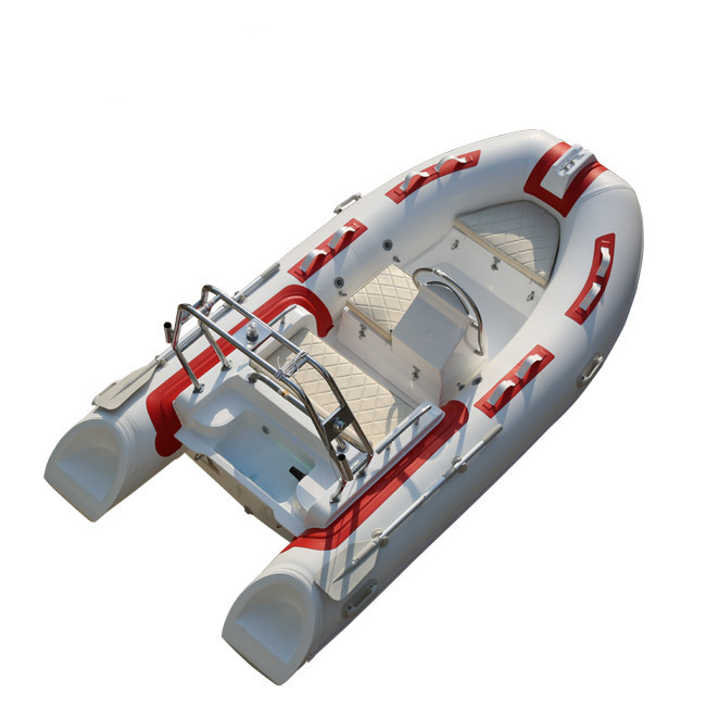 2022 inflatable fishing boats with motors rib boat 12ft rib360C with console and back cabin
