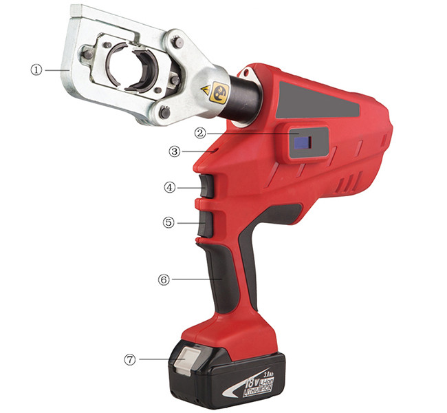 Transmission Line Tool Professional Manual Operated Hydraulic Wire Crimping Tool