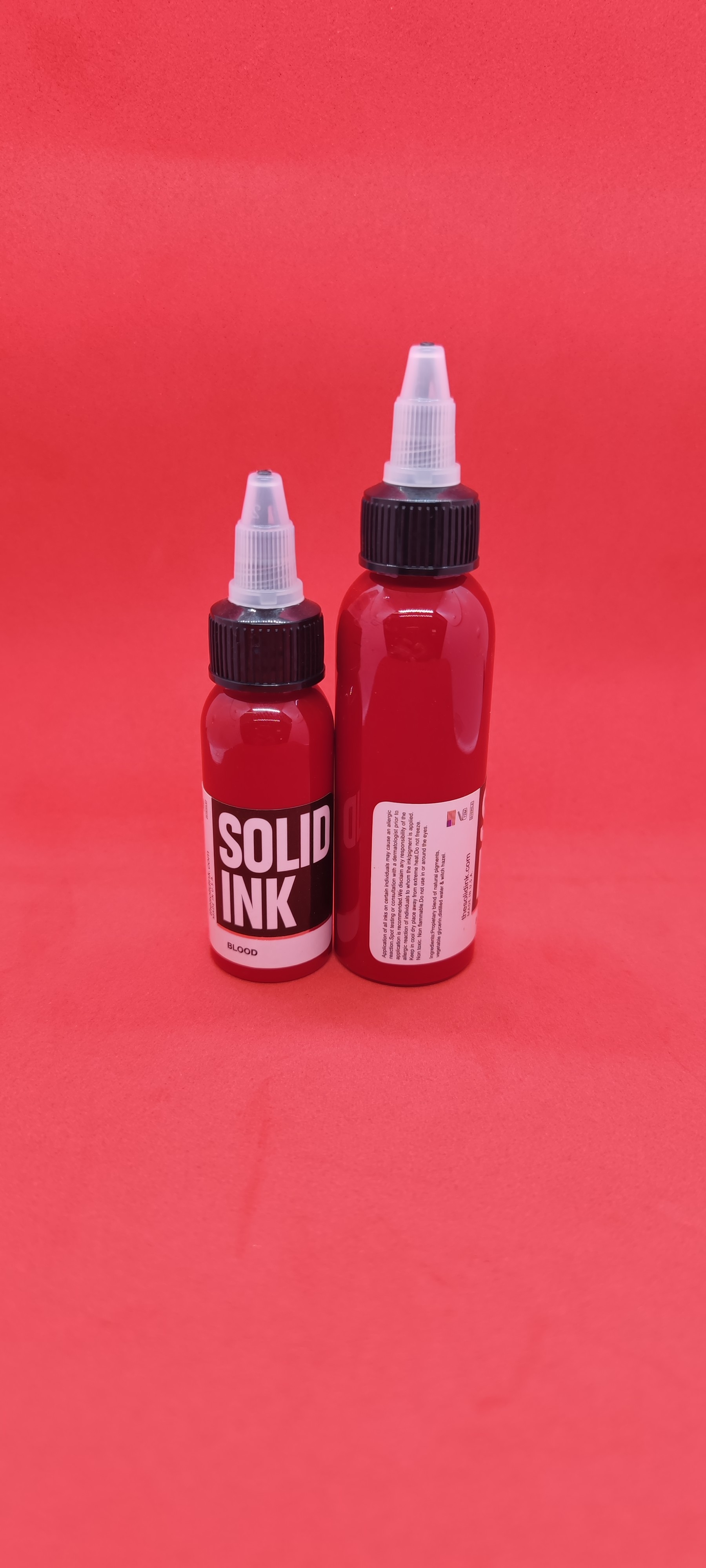 Solid Natural Vegan Tattoo Ink Blood Pure Permanent Makeup Pigment 30ML 60ML 120ML 260ML