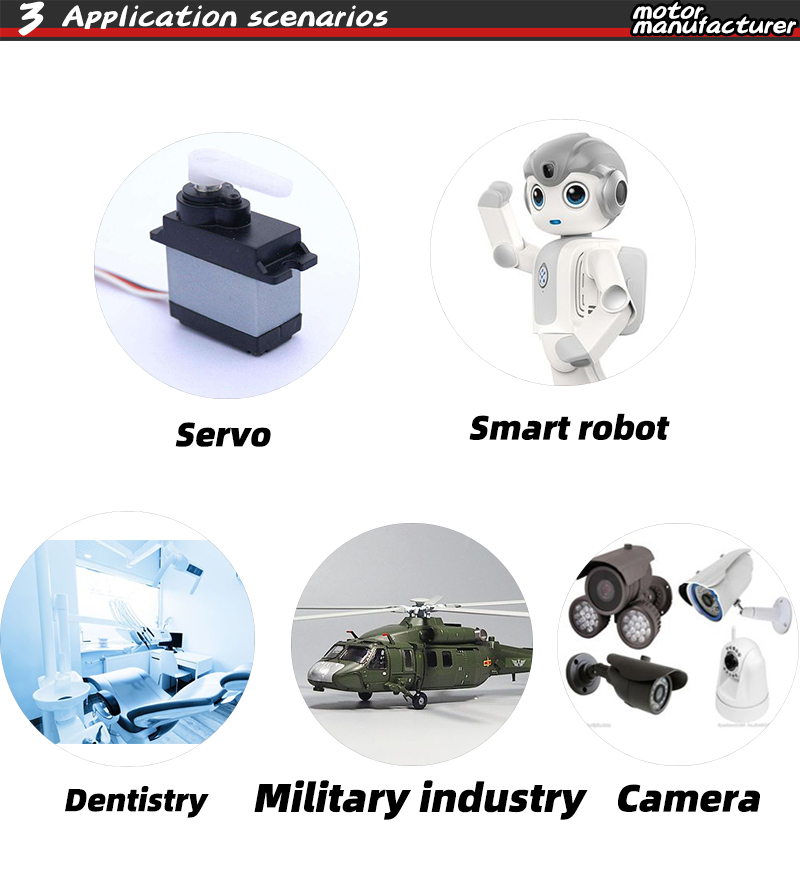 Customized Coreless DC Motor Intelligent 150W Brush Less Motor