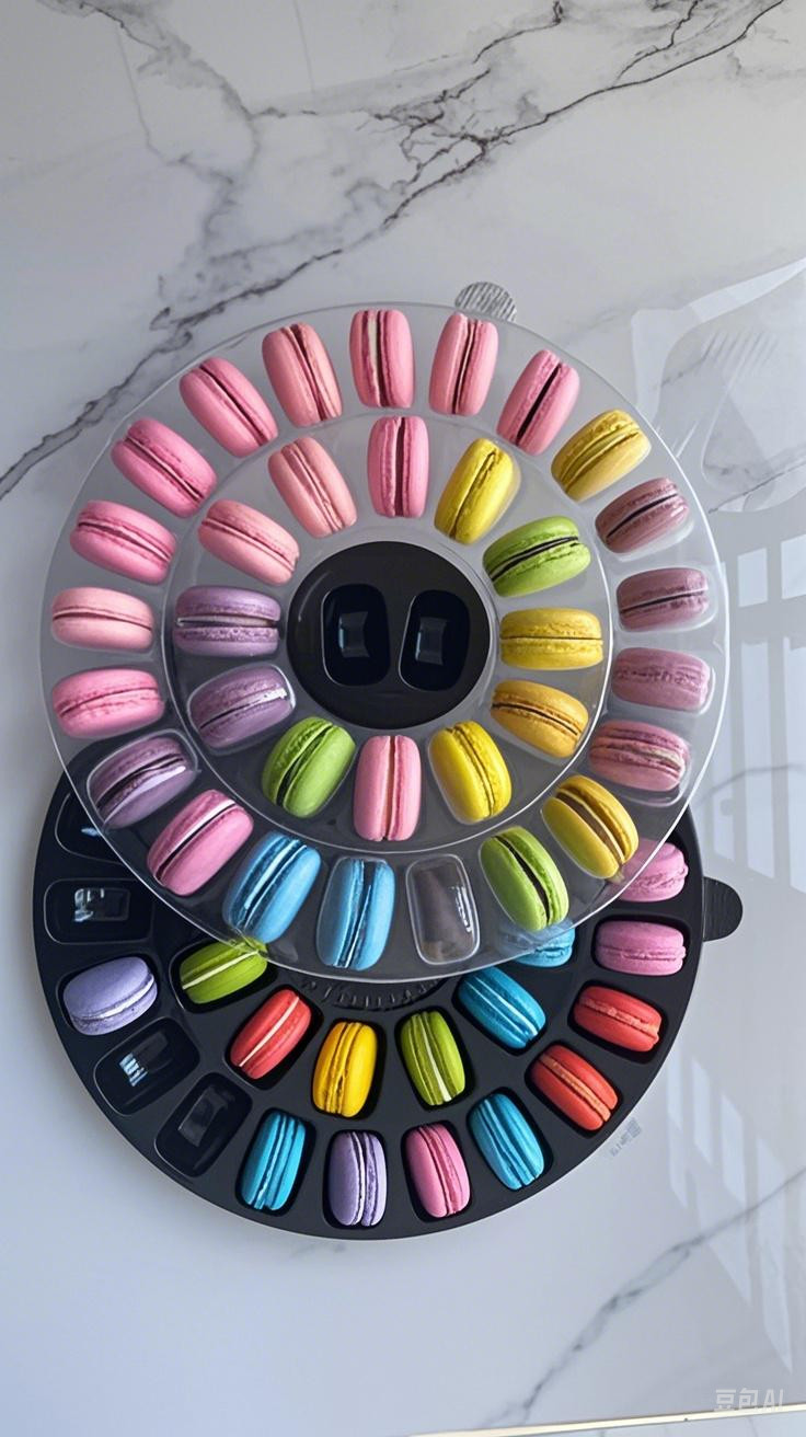 Supply Macaron 9 packaging Macaron trays Macaron paper boxes Macaron plastic trays Macaron gift boxes Macaron cartons