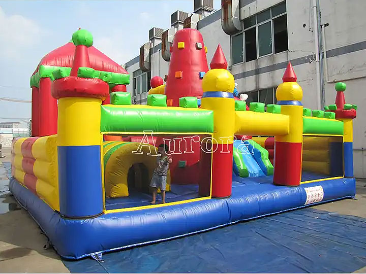 Amusement Park Inflatable Jumping Castle Indoor Outdoor Bounce House CE EN14960