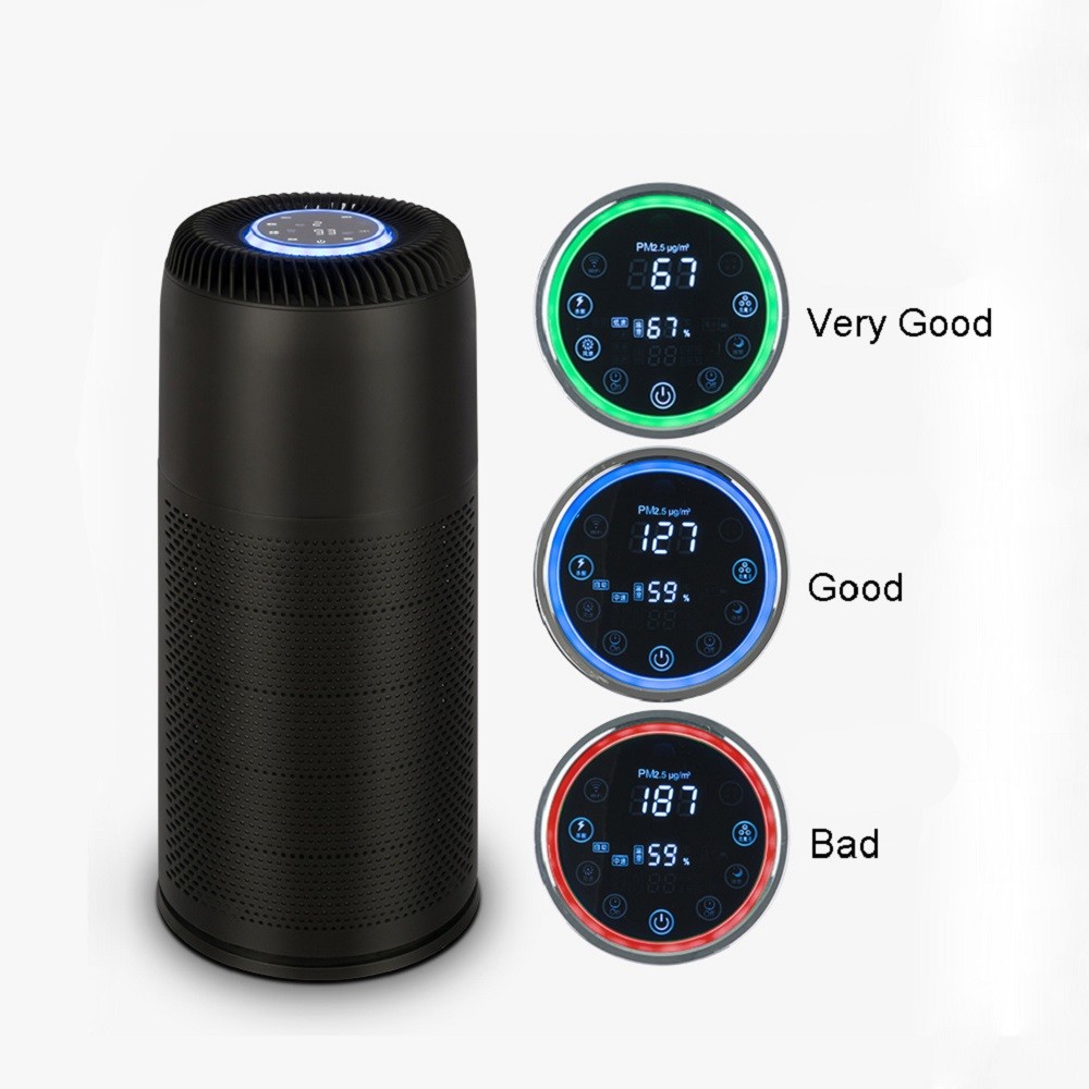Model Working H13 PM2.5 Detection Hepa Air Purifier AC Copper Motor