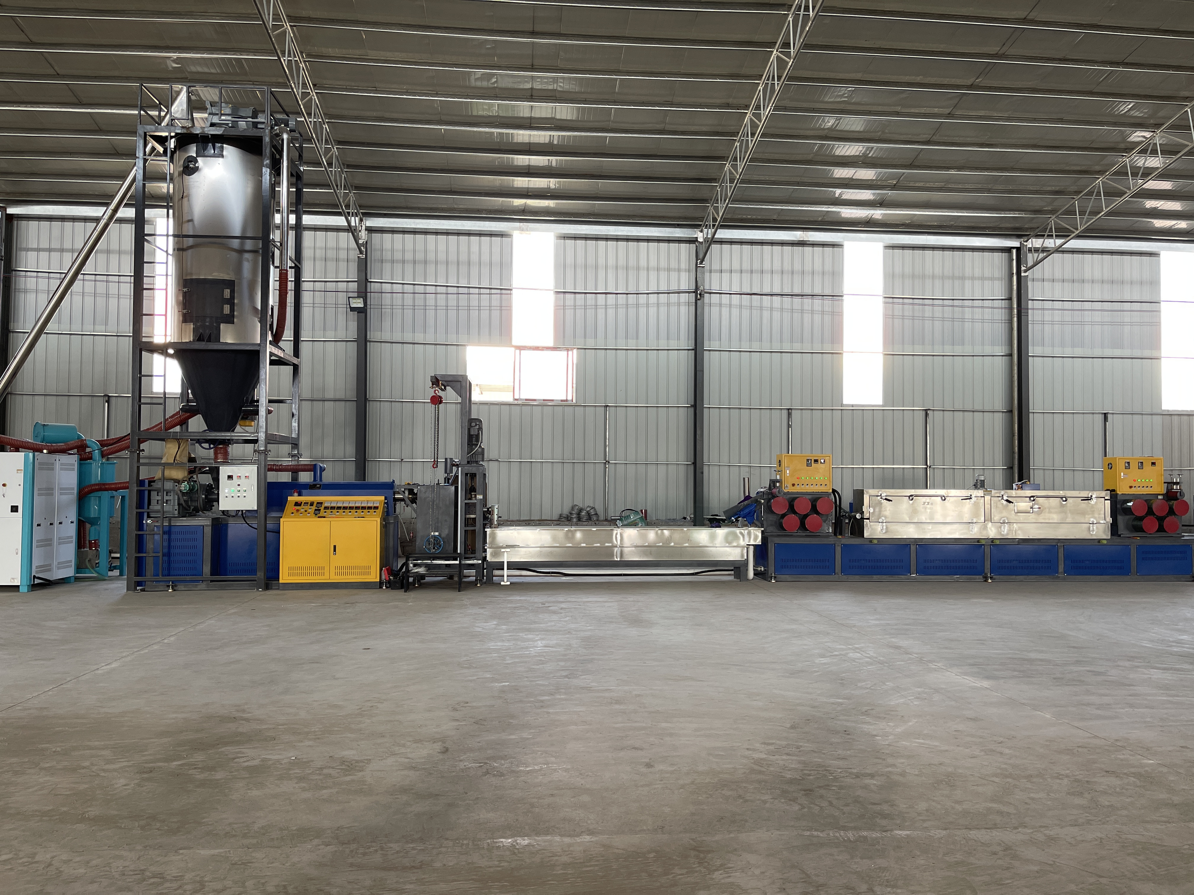PET Packing Belt/Tape Extruding Machinery for Packing with 100% Recycled Bottle Flakes Fully Automatic Packing Machine