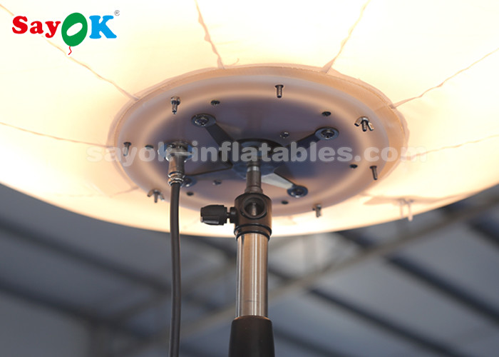 1.2m Inflatable Lighting Decoration Stand Up Balloons For Advertising Fairs