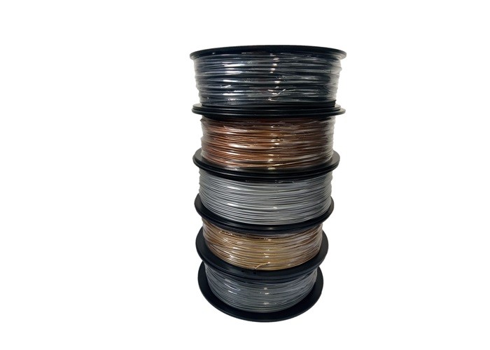 Aluminum Metal Filled 3D Printer Filament Materials Used In 3d Printing