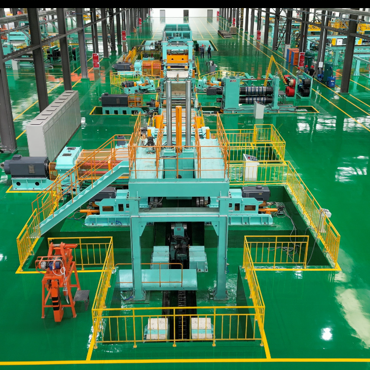 Provided Video Outgoing-Inspection Steel Coil Cutting Machine with Motor-driven Leveler