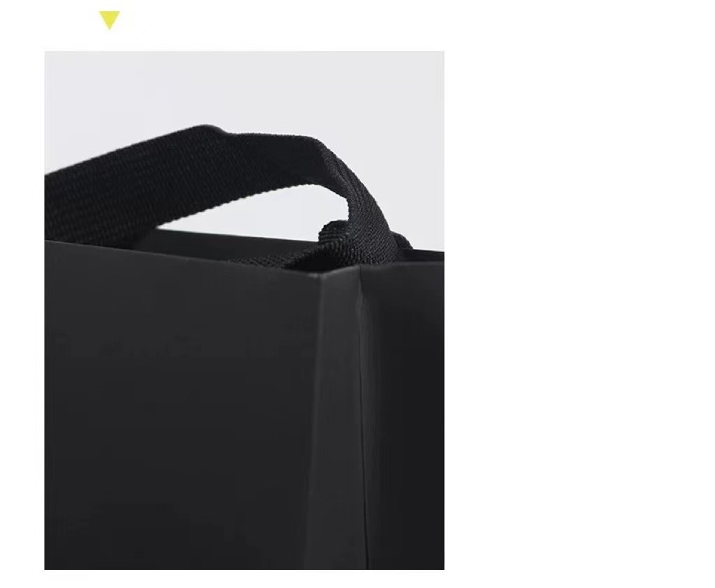 OEM Black White Apparel Paper Bag Clothing Marble Paper Gift Bags