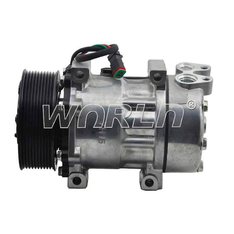 RC.600.290 Compressor AC System Part 1888032 COMPRESSOR 7H15 24V 10PK PASSANTE CAMINHAO SCANIA 8275 / 8295 2013 WXTK101