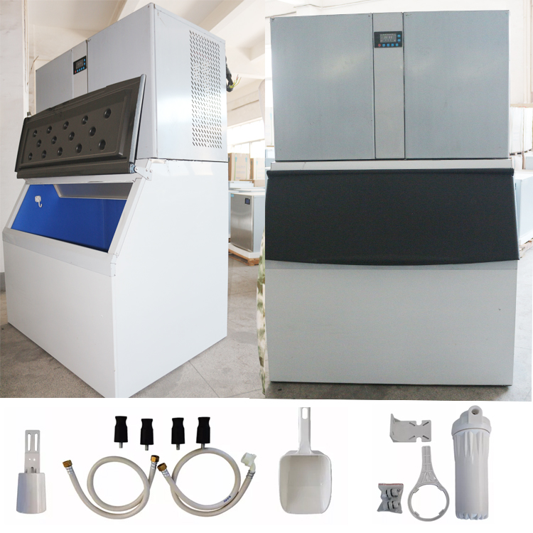 1245*645*760mm Commercial Automatic Ice Cube Machine in Latest Model 700kg-1000kg/24h