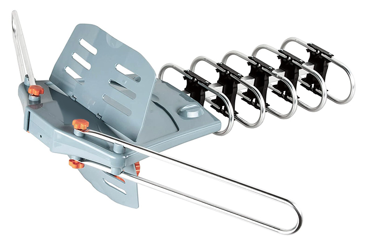 150 Mile Outdoor Yagi Antenna Motorized 360 Degree Rotation OTA Amplified