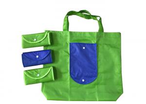 China Environmental Nylon Foldable Tote Bags Silk Screen Foldable Shopping Bag Custom on sale