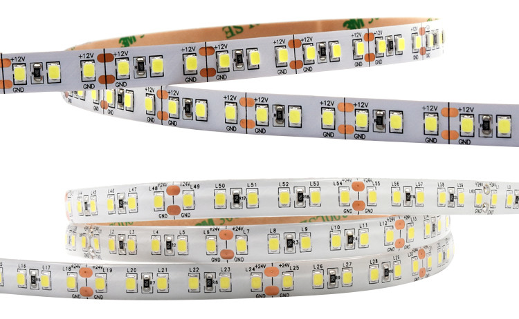 2835 SMD Single Color LED Strip 120 LED 21W UL CE RoHS Approved