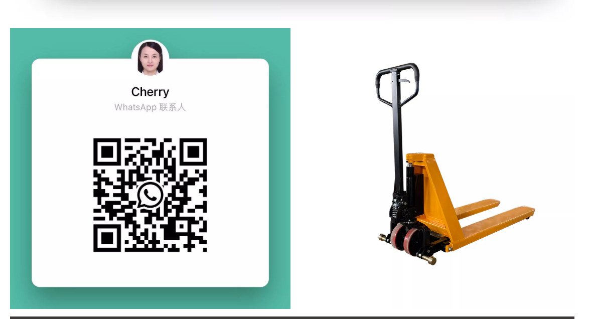 Manual 1000kg Hydraulic Lift Pallet Jack Lifting Height 85-800mm