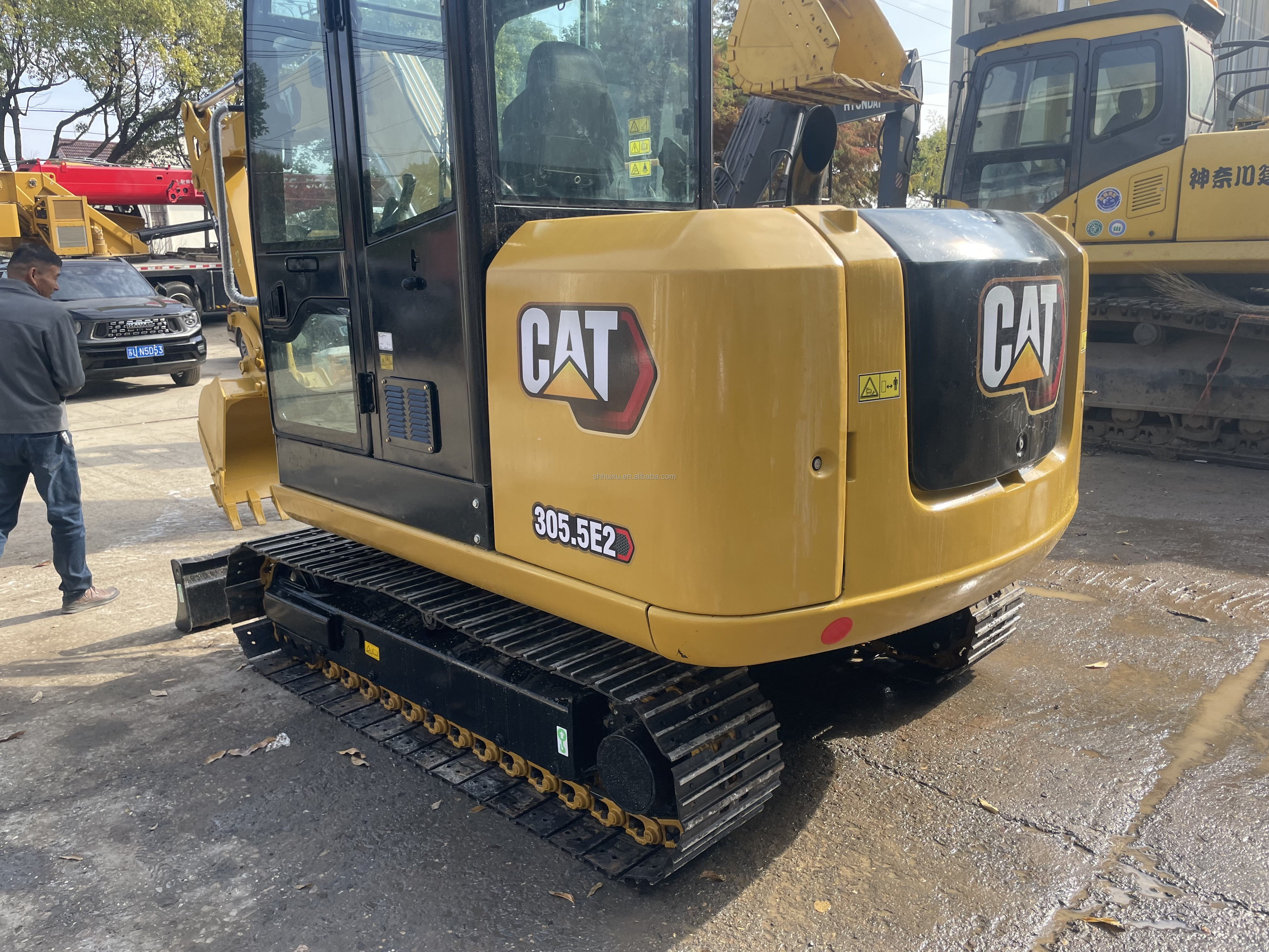 Super Experience Used CAT 305.5 excavator CAT 305.5E2 mini excavator For Sale low price