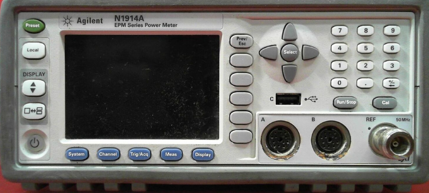 Stable N1914A Agilent Power Meter Single Channel Radio Frequency
