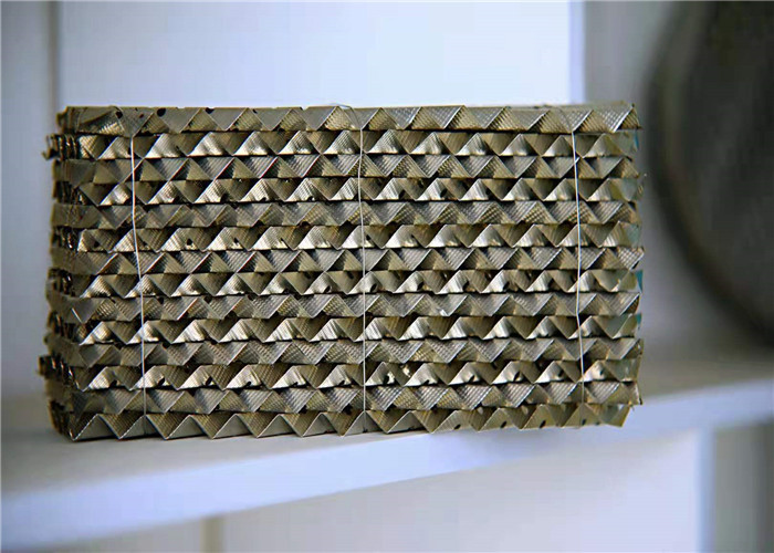 Corrugated Structured Packing 99.95% Min Copper For Chemical Equipment
