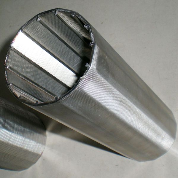 High Quality V Wedge Wire Screen 200 Micron Johnson Strainer Screen Pipe