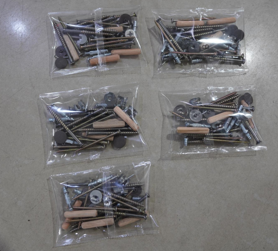 Plastic Bag Sealing Screw Counting Packing Machine Bolts Fastener Packaging Machine