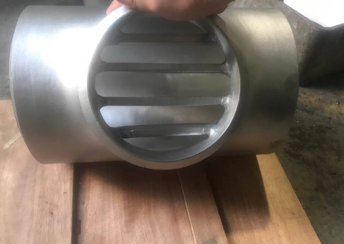 Duplex Stainless Steel 31803 Reduce Barred Tee For Industry