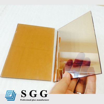 Top quality A Grade reflective dark bronze glass