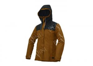 Water And Wind Proof Outdoor Clothing Two Pieces Jacket With Hood