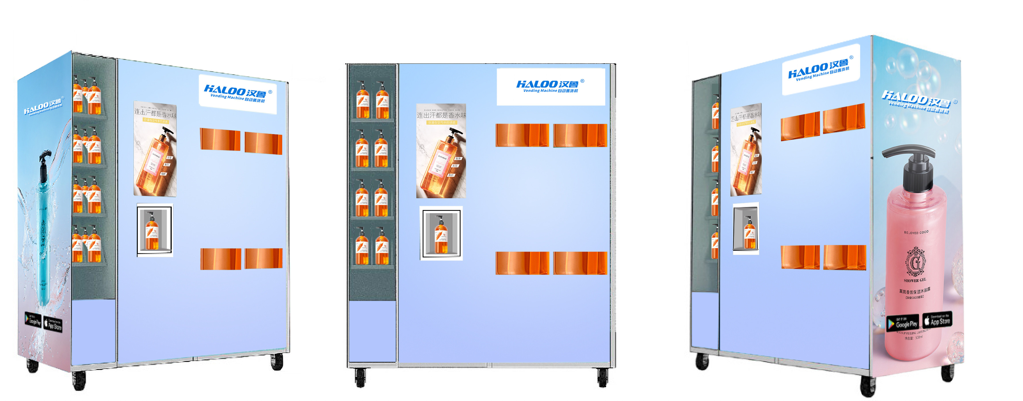 Popular Saving Bottle Laundry Detergent Vending Machine