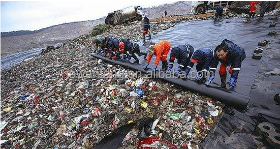 HDPE Geomembrane for Tailing Dam Liners Thickness 0.2-4.0mm GB/ASTM GRI-GM13 Standard