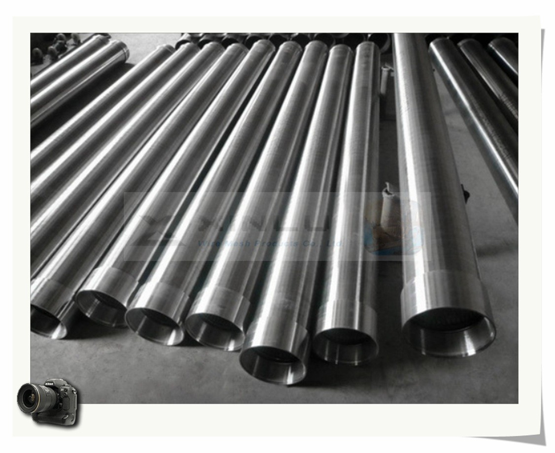 φ33 Aisi 316l Perfect Round Johnson Wire Wrap Screen Tube Strainer Pipe Slot 50micron For Industrial Filtration