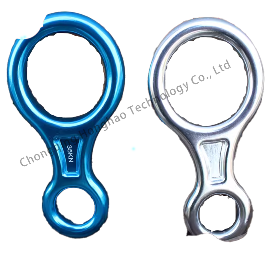 Outdoor Protection Tool Aluminum Alloy Safety Ring with Electrolytic Treatment Finish