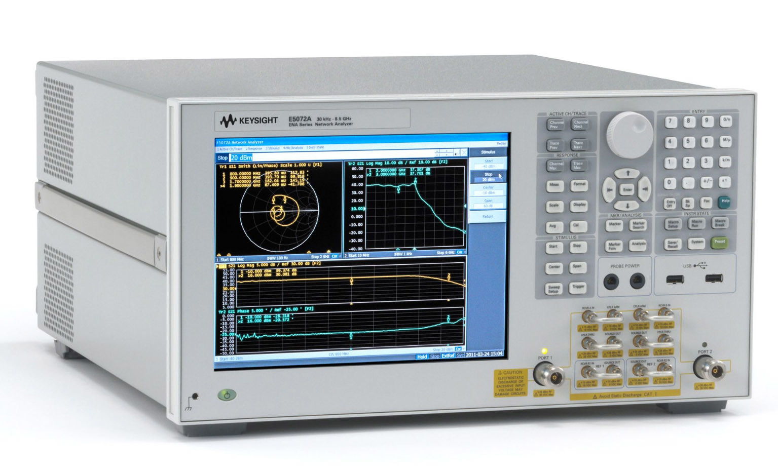 E5072A ENA Series Vector Network Analyzer 8.5 GHz - 8.5 GHz For Sell