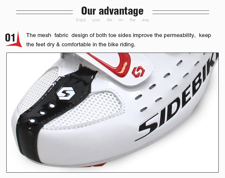 Durable SPD Indoor Cycling Shoes Geometry Design Body High Pressure Resistance