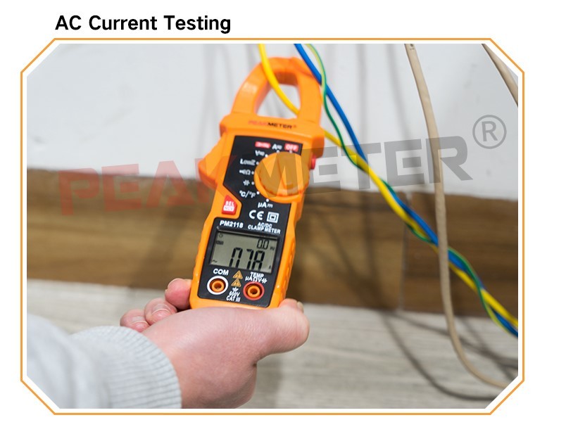 AC / DC Voltage Digital Clamp Meter Multimeter Portable Multifunctional