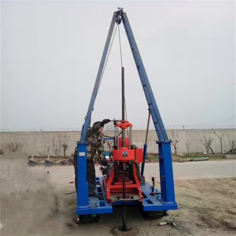 200mHydraulic Geotechnical Geological Core Sampling Drilling Rig