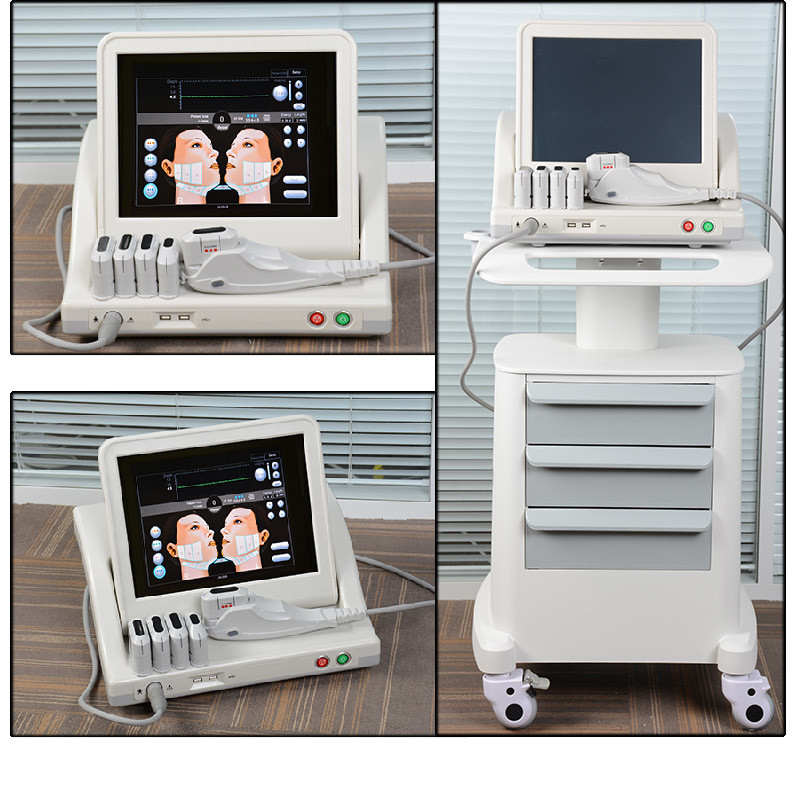 5 Heads Hifu Beauty Machine 2 In 1 Wrinkle Removal Face Lift