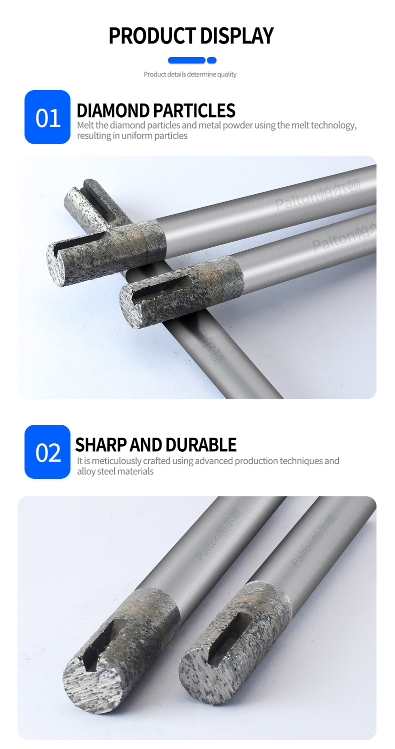 Sintered Diamond Cutter Tool CNC Router Face Mill Bits Hard Stone Relief