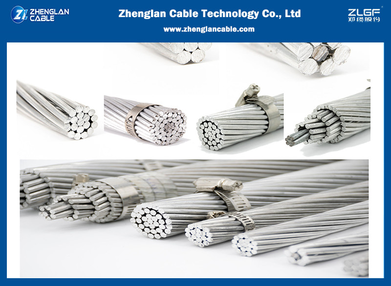 BS215 ACSR Panther conductor (261.50sq.mm ）Aluminum Conductor Steel Reinforced Bare Conductor Cable