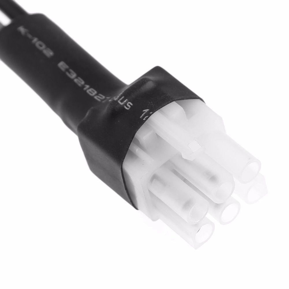 6 PIN Power Cord Cable 1M 30A Fuse For Yaesu Short Wave