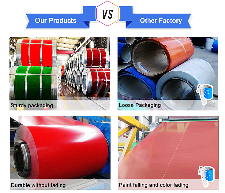 30g 60g PPGI Steel Coil Prepainted Cold Rolled Galvanized Steel Coil