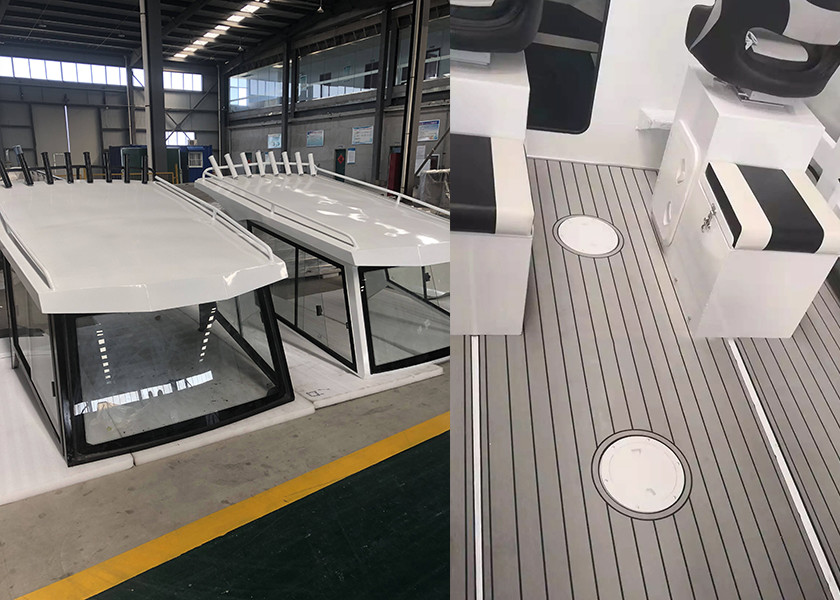 Aluminum Alloy Center Console Fishing Boats All Welded Aluminum Boats CE